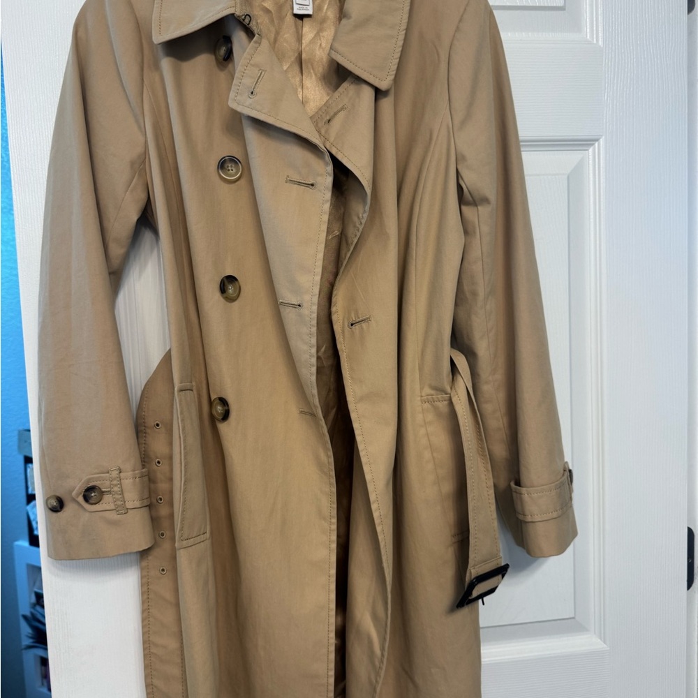 J. Crew Factory short Tan Coat - Picture 4 of 8